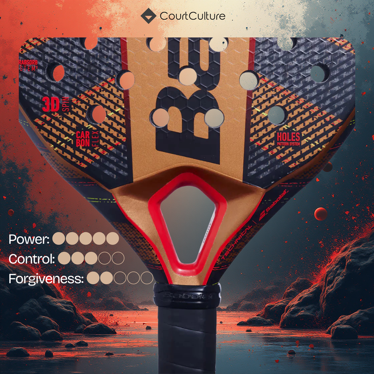 Babolat Technical Veron 2024 – Power & Precision Padel Racket