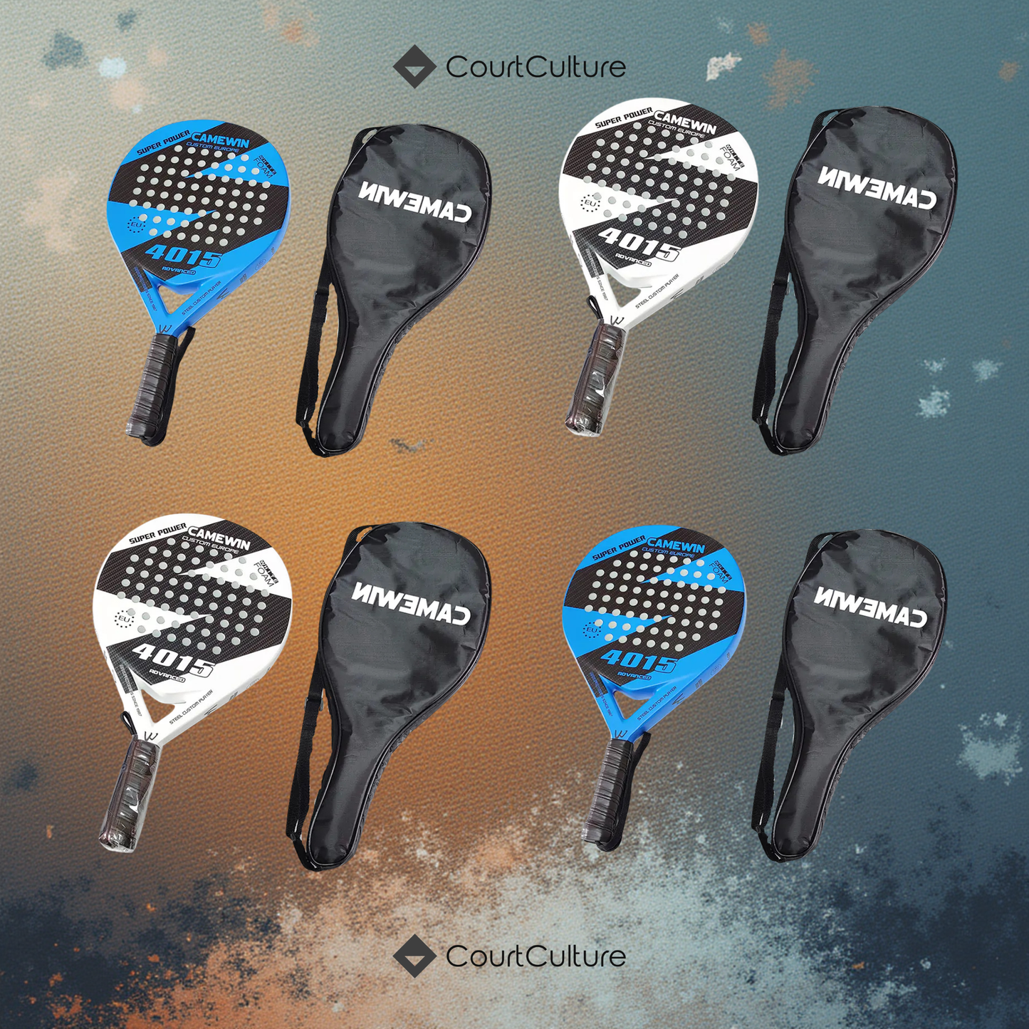 Camewin Advanced Series 4015 – Carbon Composite Padel Racket