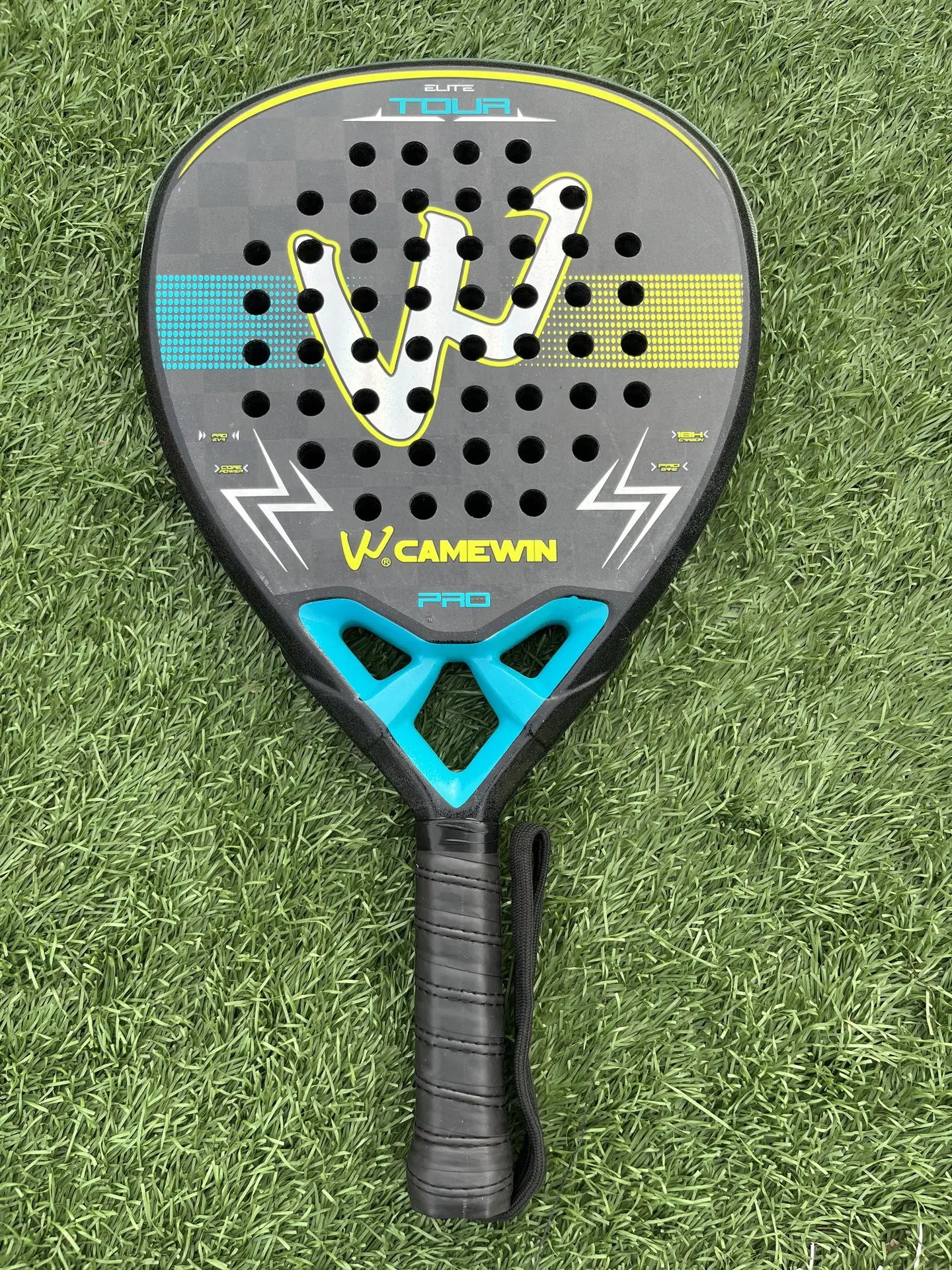18K Transparent Carbon Padel Rackets