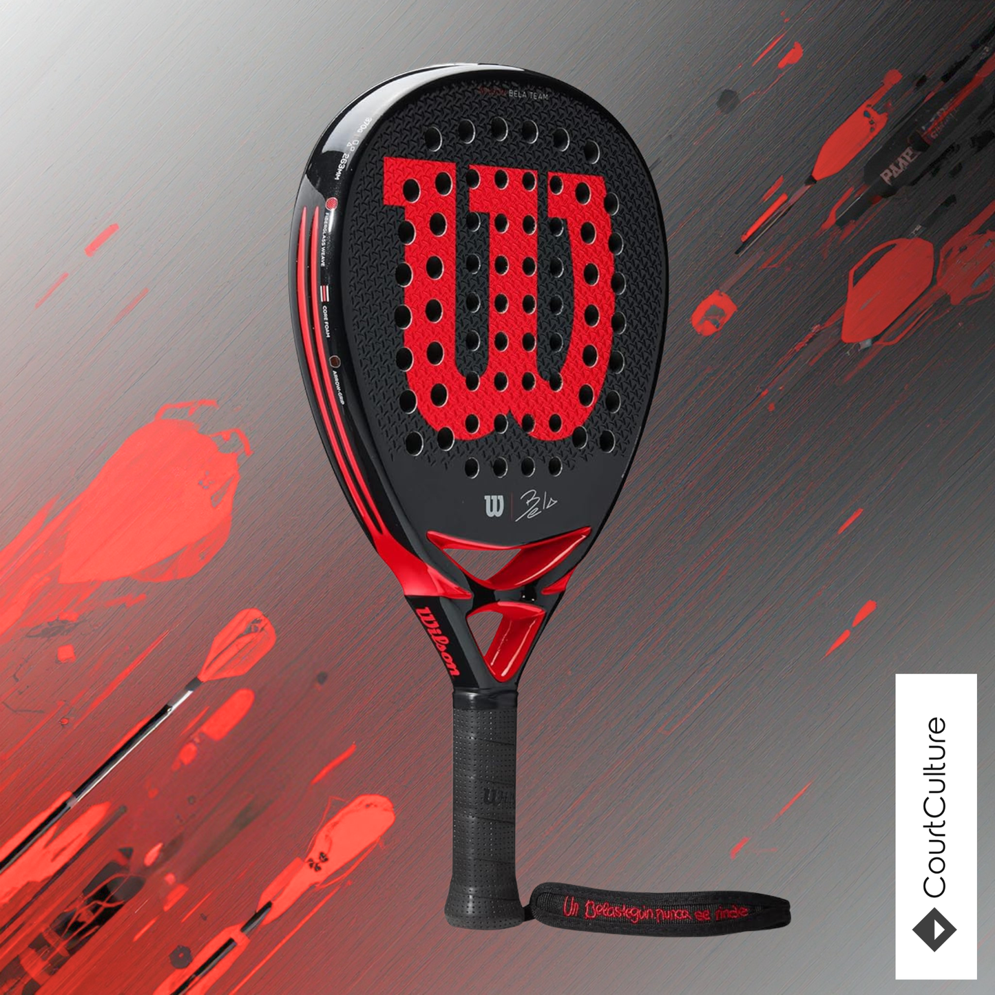 Wilson Bela Team Padel Racket – Power & Control Performance