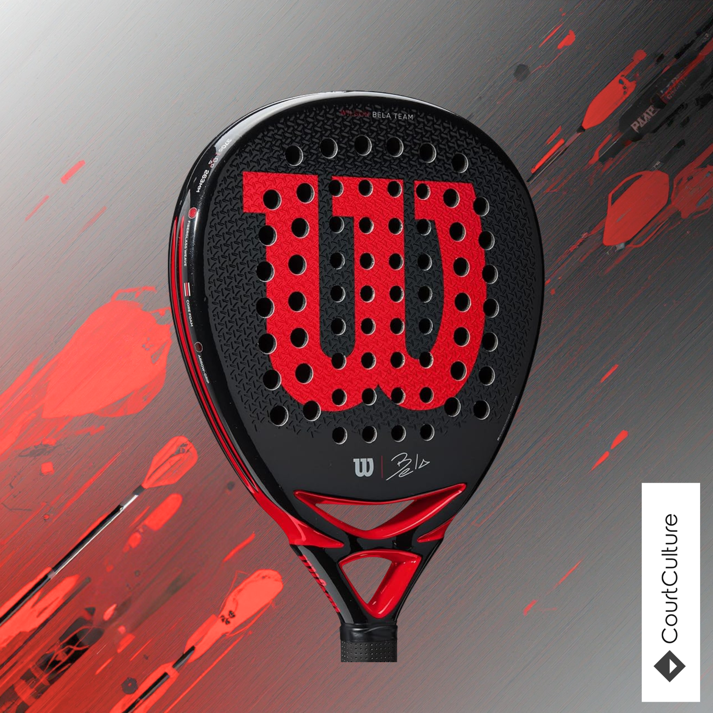 Wilson Bela Team Padel Racket – Power & Control Performance
