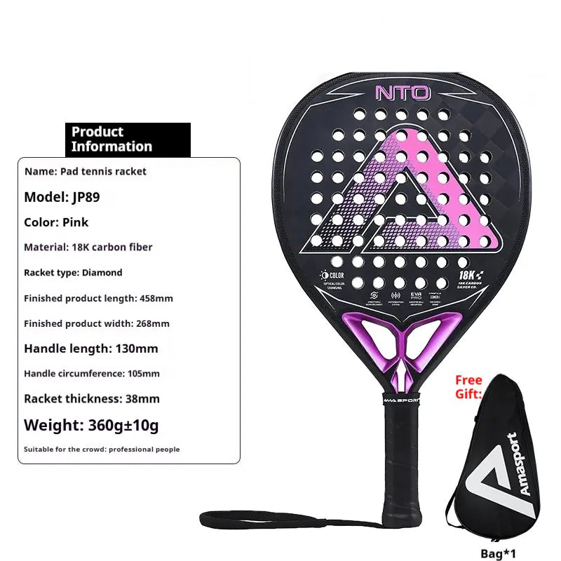 Carbon Fiber Padel Racket
