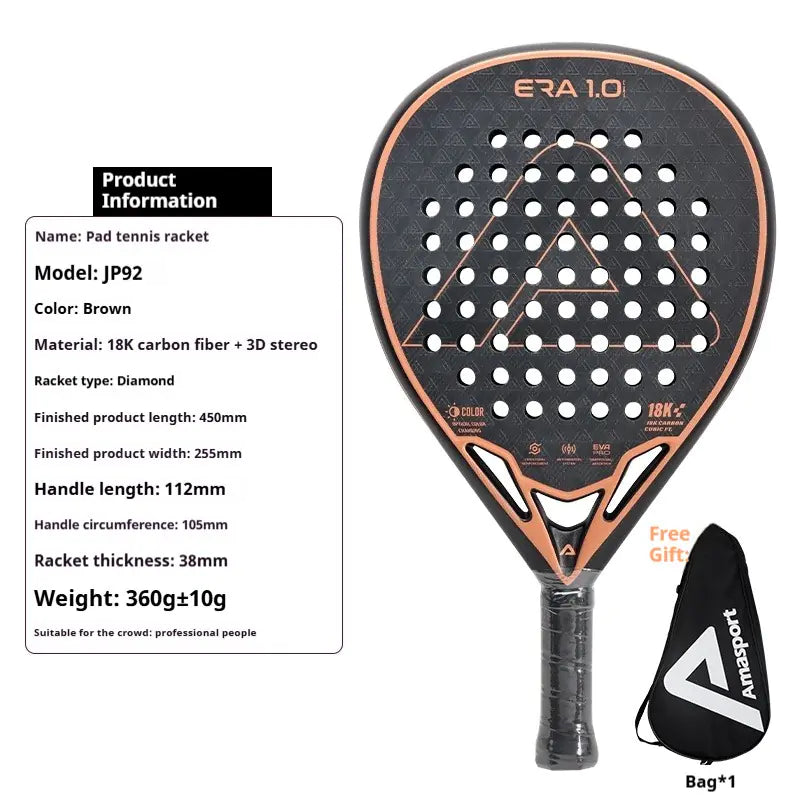 Carbon Fiber Padel Racket