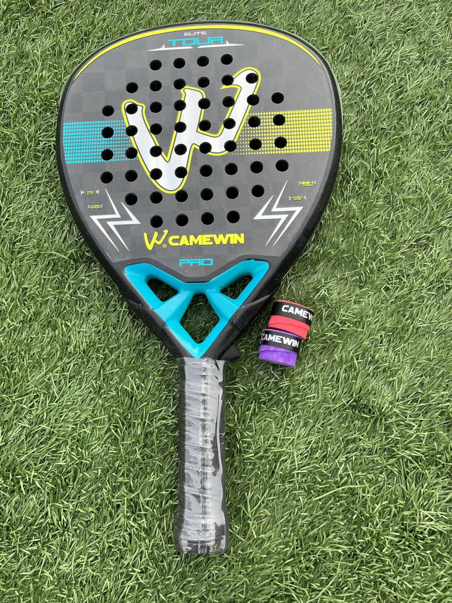 18K Transparent Carbon Padel Rackets