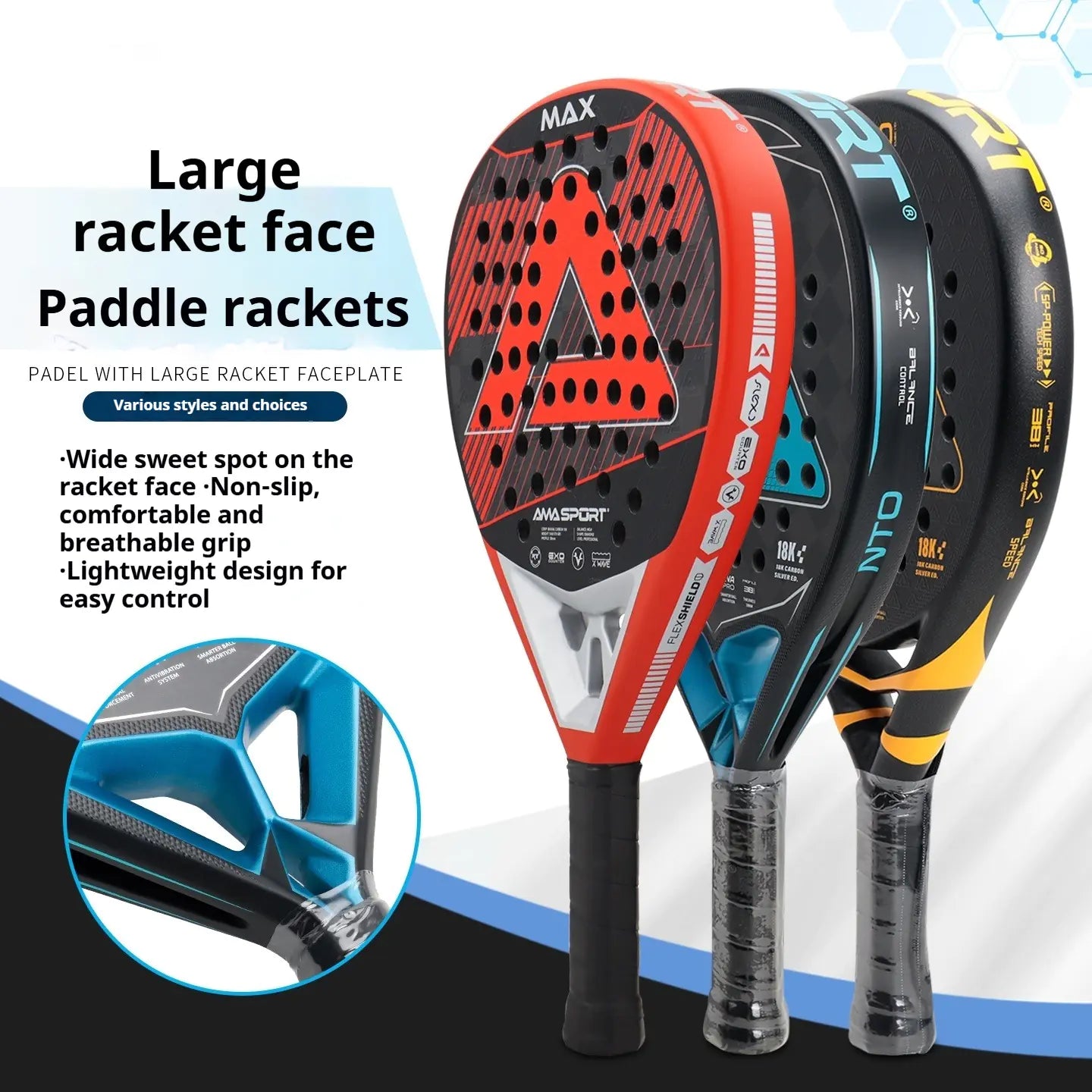 Carbon Fiber Padel Racket
